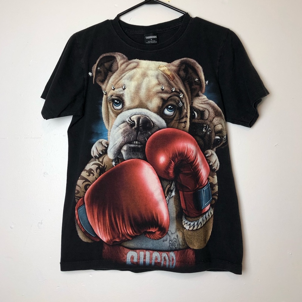 Vintage Boxing Dog Shirt